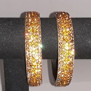 Bangles With Austrian Crystals, Chamak by Priya Kakkar (2) - NWOT